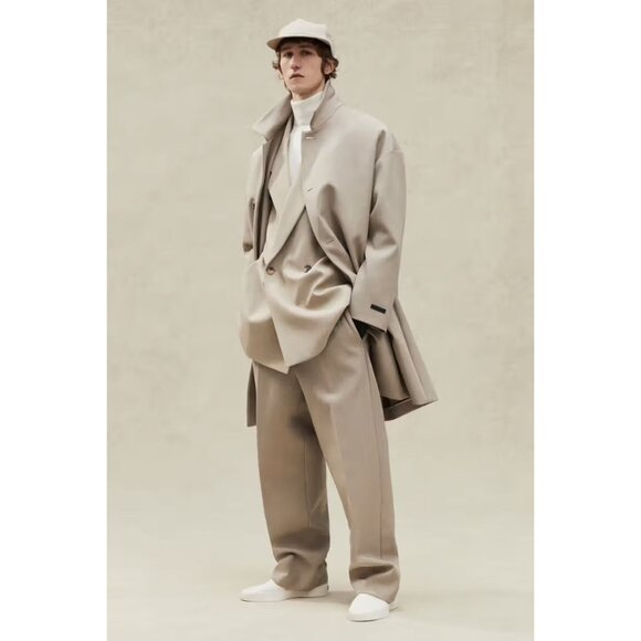 Fear of God Eternal Merino Wool Turtleneck in Cream XX-Large/2X New Unisex Top - Picture 13 of 14